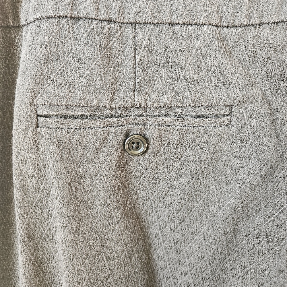 Diamond Pattern Textured Pants - Picture 5 of 6